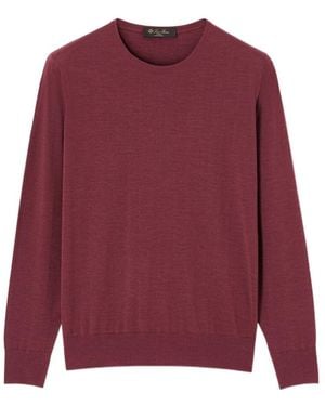 Loro Piana T-Shirt Crewneck - Red
