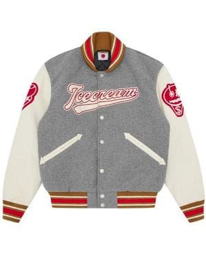 ICECREAM Long-Sleeved Casual Jacket - Gray