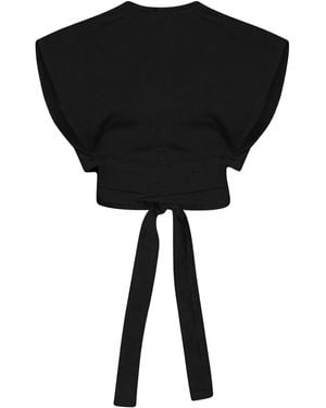 Alaïa Alaïa Belted Top - Black
