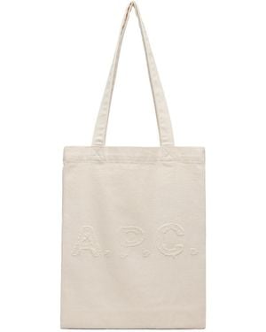 A.P.C. Lou Tote Bag - Natural