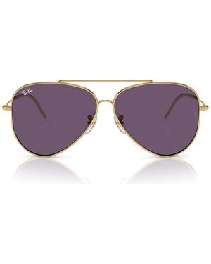 Ray-Ban Aviator Reverse Sunglasses - Purple
