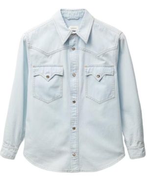 Versace Western Denim Shirt - Blue