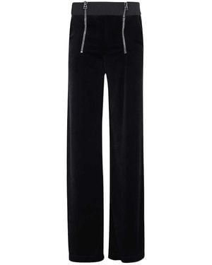 Tom Ford High-Waist Zipped Trousers - Black