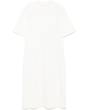 Wardrobe NYC Back Slit Mid-Length Dress - White