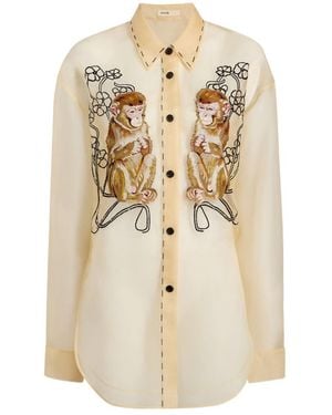 KHAITE Goya Top - Natural