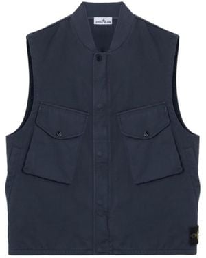 Stone Island Utility Vest - Blue