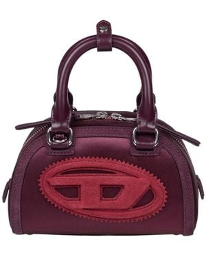 DIESEL 1Dr Dome Small Bowling Bag - Red