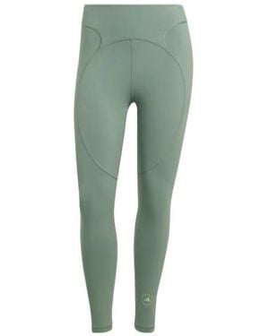 adidas By Stella McCartney Logo Printed Stretched Leggings - Green