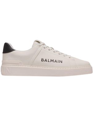 Balmain B-Court Trainers - White