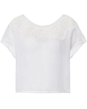 Nili Lotan Short-Sleeved T-Shirt - White