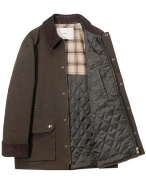 DUNST Long-Sleeved Jacket - Brown