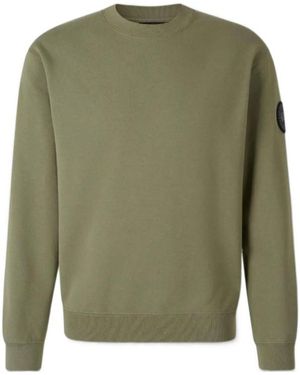 Canada Goose Logo Patch Crewneck Sweatshirt - Green