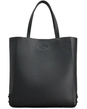 Tod's Medium Shopping Bag - Black