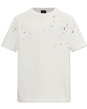 Paul Smith Ps Paul Smith Abstract Print T-Shirt - White