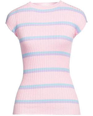 Sportmax Striped Sweaters - Pink