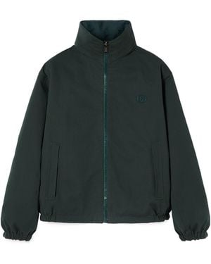 Gucci Reversible Cotton Ripstop Zip Jacket - Green
