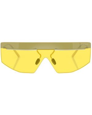 Prada Geometric Sunglasses - Yellow