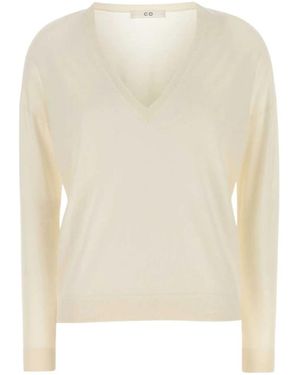 Co. Long-Sleeved Pullover - White