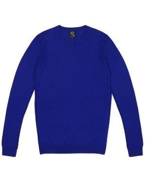 McQ Logo Knitted Pullover - Blue