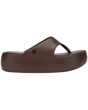 Melissa Free Platform Thong - Brown