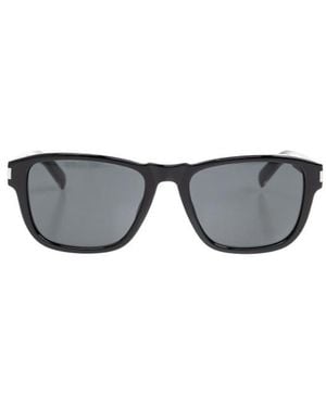 Saint Laurent Eyewear Square Frame Sunglasses - Multicolour