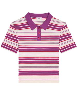 Celine Polo Sweater - Pink