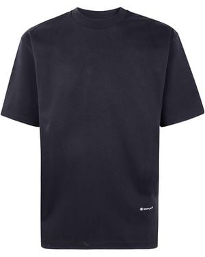 Snow Peak Logo-Detail T-Shirt - Blue