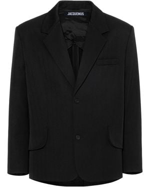 Jacquemus La Veste Titolo Blazer - Black