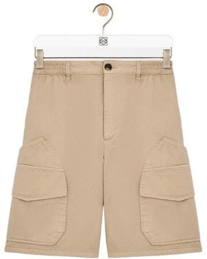 Loewe Paula's Ibiza Cargo Shorts - Natural