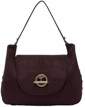 Liu Jo Flap Logo Shoulder Bag - Purple