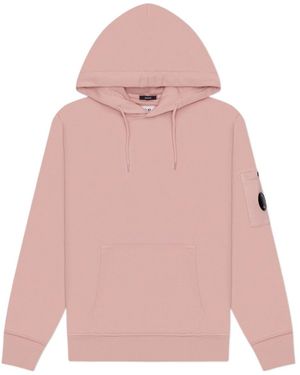 C.P. Company Lens-Detail Hoodie - Pink