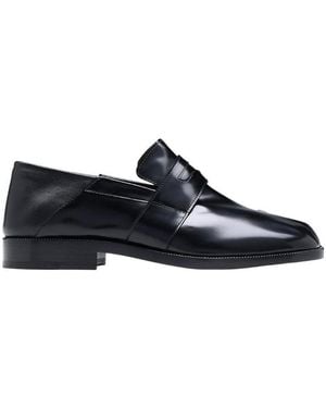 Maison Margiela Tabi Toe Slip On Loafers - Blue
