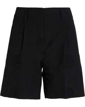 Burberry Wool Shorts - Black