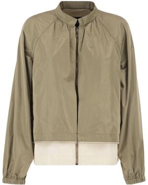 Fabiana Filippi Layered Panel Jacket - Green