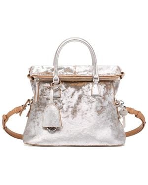 Maison Margiela 5Ac Mini Soft Shoulder Bag - White