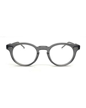 Thom Browne Eyewear Round Frame Glasses - Multicolour