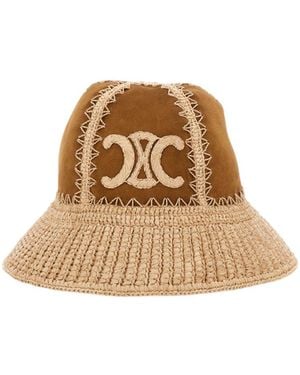 Celine Wide Brim Hat - Natural