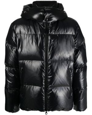 Duvetica Logo-Patch Padded Jacket - Black