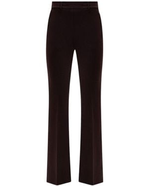 Twinset Pleated-Detail Casual Pants - Black