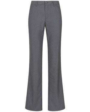 Etro Straight Leg Tailored Trousers - Grey