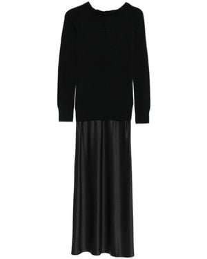 Christopher Esber Shoulderless Monument Dress - Black