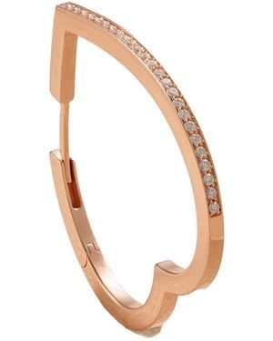 Repossi Rose Diamond Single Earring - White