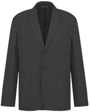 Dior Jacket With Rear Martingale Belt - Black