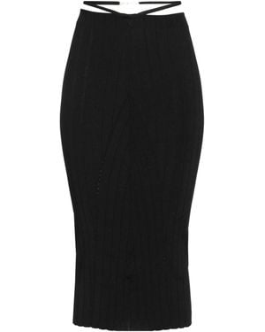 Jacquemus Midi Skirts - Black