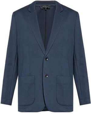 Rag & Bone Long-Sleeved Suit Jacket - Blue