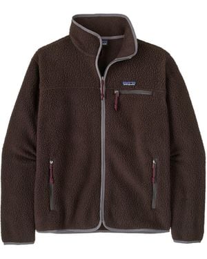 Patagonia Retro Pile Zip-Up Jacket - Brown