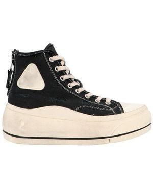 R13 Kurt High-Top Sneakers - Black