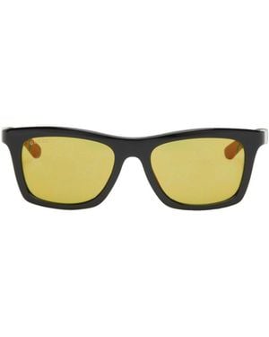 Gucci Eyewear Square-Frame Sunglasses - Yellow