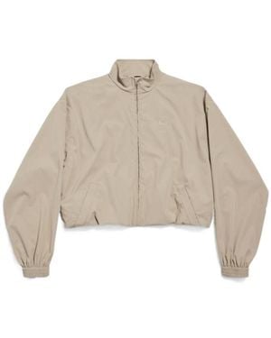 Balenciaga Folded Tracksuit Jacket - Natural