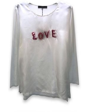 Weekend by Maxmara Long-Sleeved Blouse - Gray